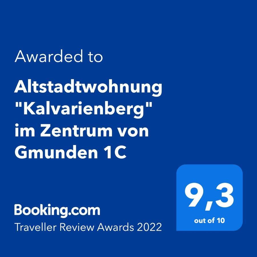 Altstadtwohnungen "Kalvarienberg 1C" & "Traunsee 3C" Im Zentrum Von Gmunden Ngoại thất bức ảnh