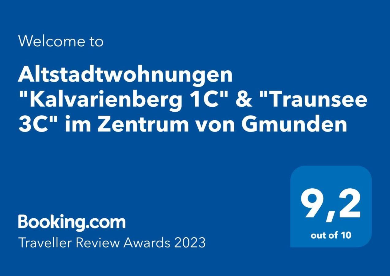Altstadtwohnungen "Kalvarienberg 1C" & "Traunsee 3C" Im Zentrum Von Gmunden Ngoại thất bức ảnh