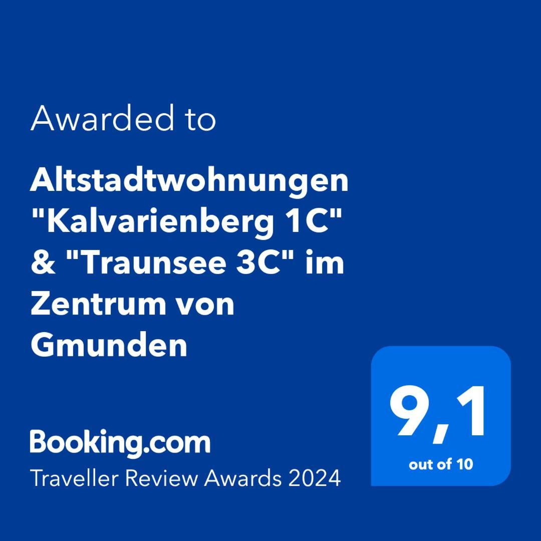 Altstadtwohnungen "Kalvarienberg 1C" & "Traunsee 3C" Im Zentrum Von Gmunden Ngoại thất bức ảnh
